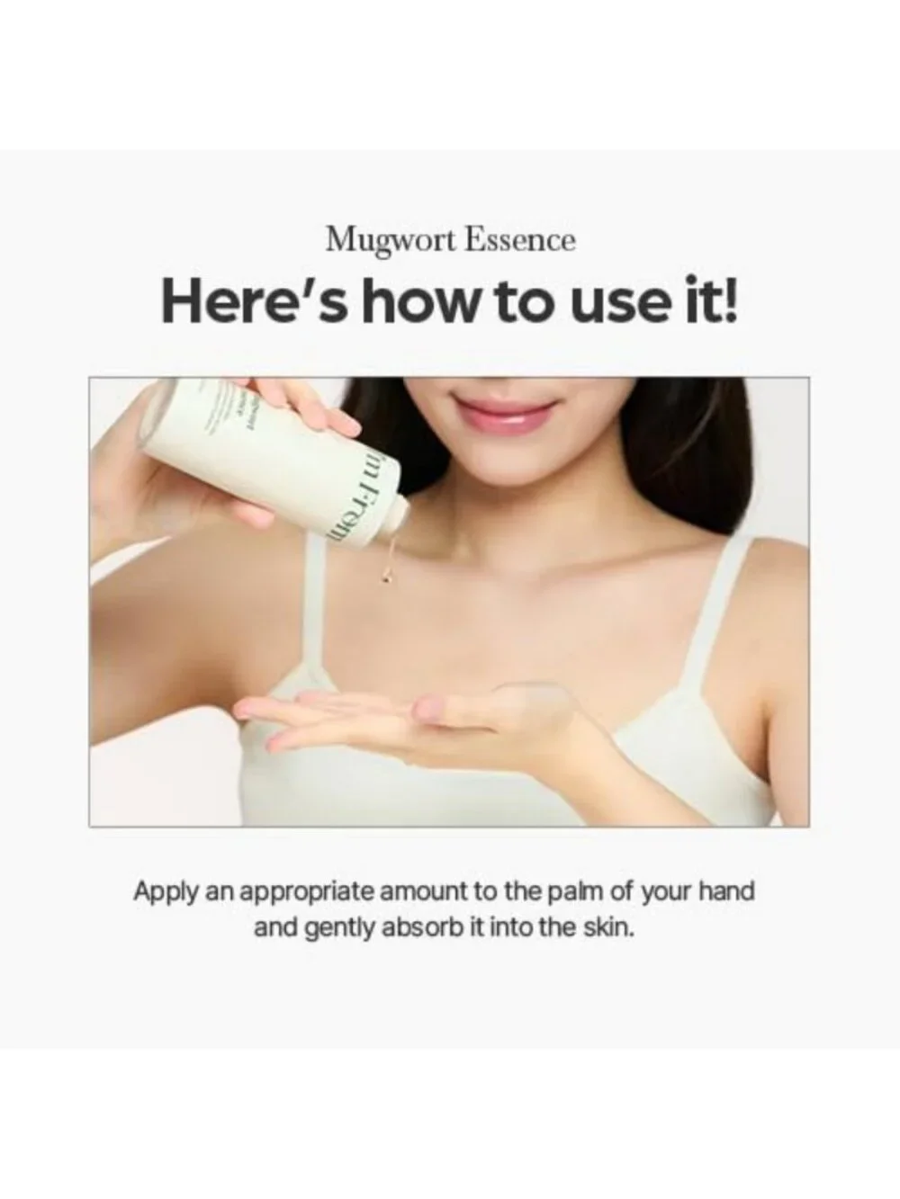 Deep Calming Mugwort Essence for Sensitive Skin | Hydrating & Balancing Vegan